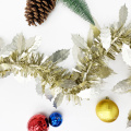 wholesale Tinsel Artificial Christmas Garland with Leaves